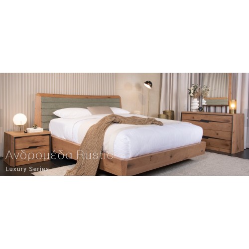 Σετ κρεβατοκάμαρας Ανδρομέδα Rustic JOIN