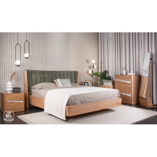 Σετ Κρεβατοκάμαρας Θέμις Rustic JOIN