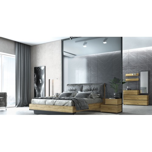 Σετ κρεβατοκάμαρας Loft 5τεμ.