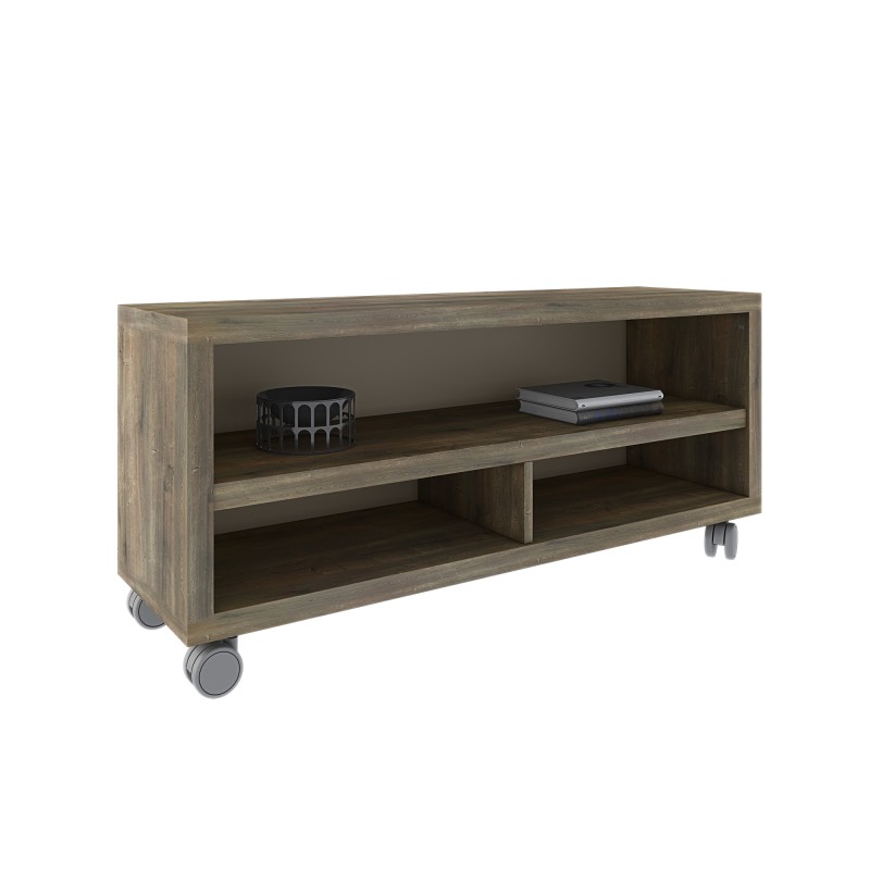 Έπιπλο tv 2μισοχ. με ρόδα Πεύκο Νο.14 55 x 120 x 35 cm