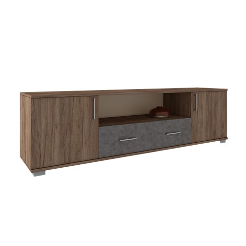 Έπιπλο tv 2πόρτα 1συρτάρι 2ράφια Natura Νο.12 51 x 180 x 40 cm