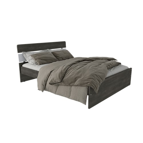 Κρεβάτι ημίδιπλο simple (για στρώμα 190x110) Natura Νο.12 93 x 205 x 120 cm