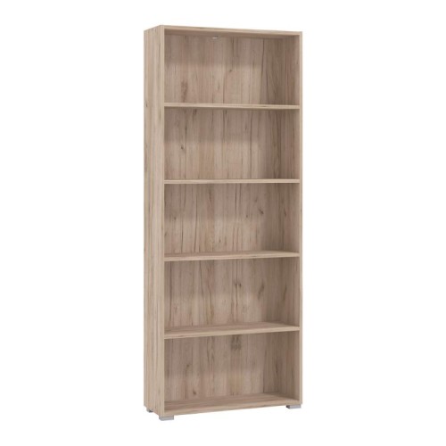 ΒΙΒΛΙΟΘΗΚΗ TOMAR 5 GREY OAK 70x24,5x176,5εκ