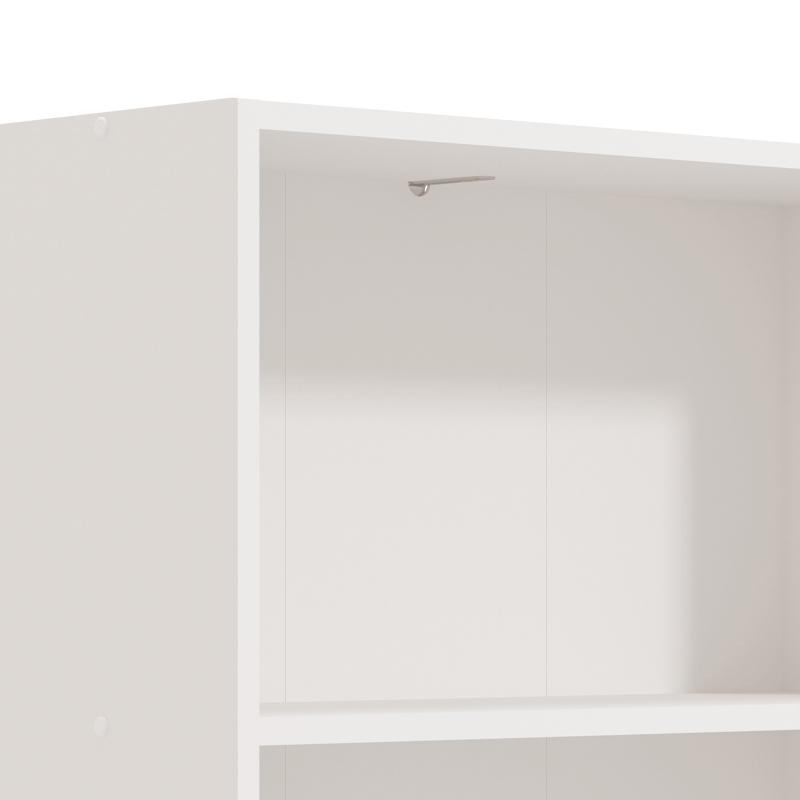 ΒΙΒΛΙΟΘΗΚΗ TOMAR 5 ΛΕΥΚΟ 70x24,5x176,5εκ
