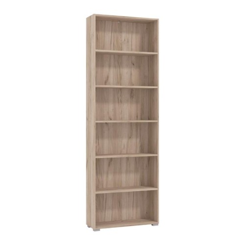 ΒΙΒΛΙΟΘΗΚΗ TOMAR 6 GREY OAK 70x24,5x211,5εκ
