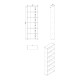 ΒΙΒΛΙΟΘΗΚΗ TOMAR 6 SONOMA 70x24,5x211,5εκ