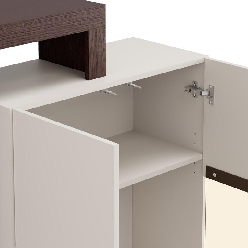 ΒΙΤΡΙΝΑ ARGYLL 2K VS2 OP 138 CASHMERE ΜΕ DARK TAILOR OAK ΧΡΩΜΑ 116x35x138εκ ΒΙΤΡΙΝΑ ARGYLL 2K VS2 OP 138 CASHMERE ΜΕ DARK TAILOR OAK ΧΡΩΜΑ 116x35x138εκ