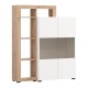 ΒΙΤΡΙΝΑ ARGYLL 2K VS2 OP 138 ΛΕΥΚΟ ΜΕ ARTISAN OAK ΧΡΩΜΑ 116x35x138εκ ΒΙΤΡΙΝΑ ARGYLL 2K VS2 OP 138 ΛΕΥΚΟ ΜΕ ARTISAN OAK ΧΡΩΜΑ 116x35x138εκ