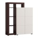 ΒΙΤΡΙΝΑ ARGYLL 2K2V OP 138 CASHMERE ΜΕ DARK TAILOR OAK ΧΡΩΜΑ 116x35x138εκ ΒΙΤΡΙΝΑ ARGYLL 2K2V OP 138 CASHMERE ΜΕ DARK TAILOR OAK ΧΡΩΜΑ 116x35x138εκ