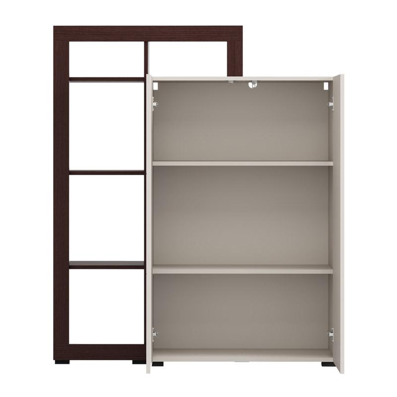 ΒΙΤΡΙΝΑ ARGYLL 2K2V OP 138 CASHMERE ΜΕ DARK TAILOR OAK ΧΡΩΜΑ 116x35x138εκ ΒΙΤΡΙΝΑ ARGYLL 2K2V OP 138 CASHMERE ΜΕ DARK TAILOR OAK ΧΡΩΜΑ 116x35x138εκ