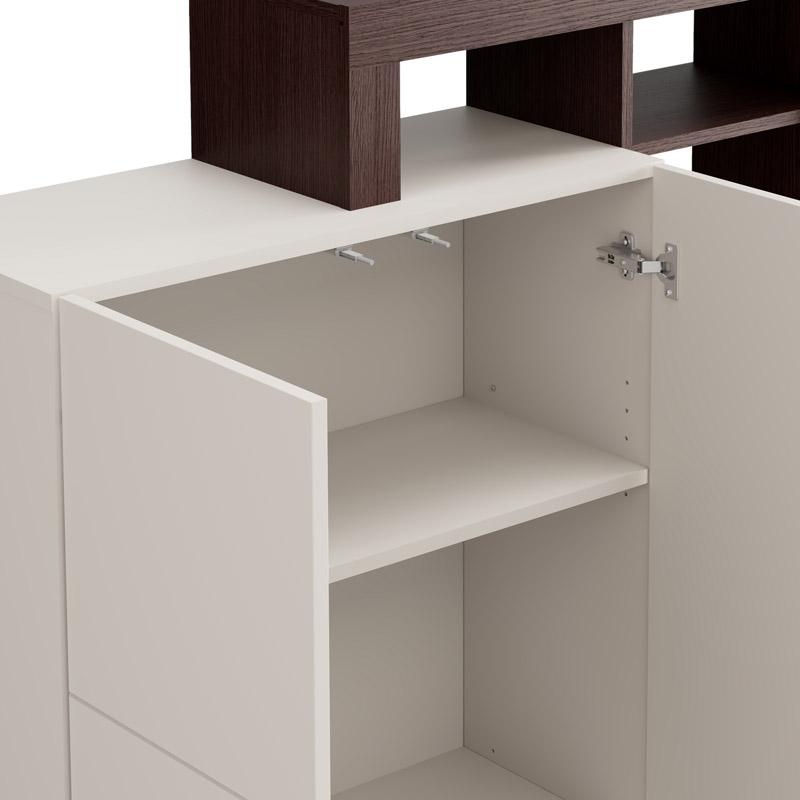 ΒΙΤΡΙΝΑ ARGYLL 2K2V OP 138 CASHMERE ΜΕ DARK TAILOR OAK ΧΡΩΜΑ 116x35x138εκ ΒΙΤΡΙΝΑ ARGYLL 2K2V OP 138 CASHMERE ΜΕ DARK TAILOR OAK ΧΡΩΜΑ 116x35x138εκ