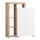 ΒΙΤΡΙΝΑ ARGYLL 2K2V OP 138 ΛΕΥΚΟ ΜΕ ARTISAN OAK ΧΡΩΜΑ 116x35x138εκ ΒΙΤΡΙΝΑ ARGYLL 2K2V OP 138 ΛΕΥΚΟ ΜΕ ARTISAN OAK ΧΡΩΜΑ 116x35x138εκ