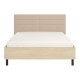 ΔΙΠΛΟ ΚΡΕΒΑΤΙ ALBELA 180 LIGHT PORT ΧΡΩΜΑ ΜΕ ΜΠΕΖ ΥΦΑΣΜΑ 198x214x115εκ ΔΙΠΛΟ ΚΡΕΒΑΤΙ ALBELA 180 LIGHT PORT ΧΡΩΜΑ ΜΕ ΜΠΕΖ ΥΦΑΣΜΑ 198x214x115εκ