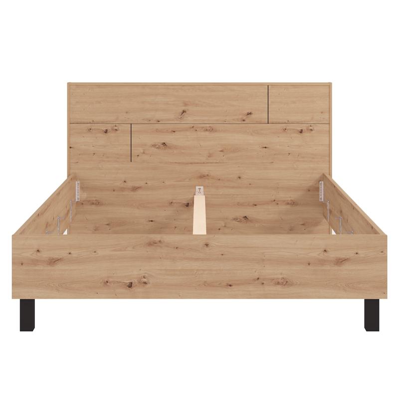 ΔΙΠΛΟ ΚΡΕΒΑΤΙ ALERIA 160 ARTISAN OAK ΧΡΩΜΑ 173x211x102εκ ΔΙΠΛΟ ΚΡΕΒΑΤΙ ALERIA 160 ARTISAN OAK ΧΡΩΜΑ 173x211x102εκ