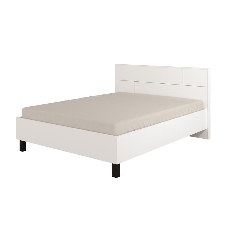 ΔΙΠΛΟ ΚΡΕΒΑΤΙ ALERIA 160 ΛΕΥΚΟ ΧΡΩΜΑ 173x211x102εκ ΔΙΠΛΟ ΚΡΕΒΑΤΙ ALERIA 160 ΛΕΥΚΟ ΧΡΩΜΑ 173x211x102εκ