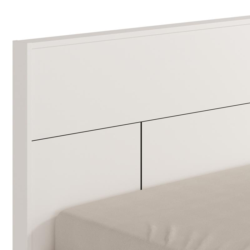 ΔΙΠΛΟ ΚΡΕΒΑΤΙ ALERIA 160 ΛΕΥΚΟ ΧΡΩΜΑ 173x211x102εκ ΔΙΠΛΟ ΚΡΕΒΑΤΙ ALERIA 160 ΛΕΥΚΟ ΧΡΩΜΑ 173x211x102εκ