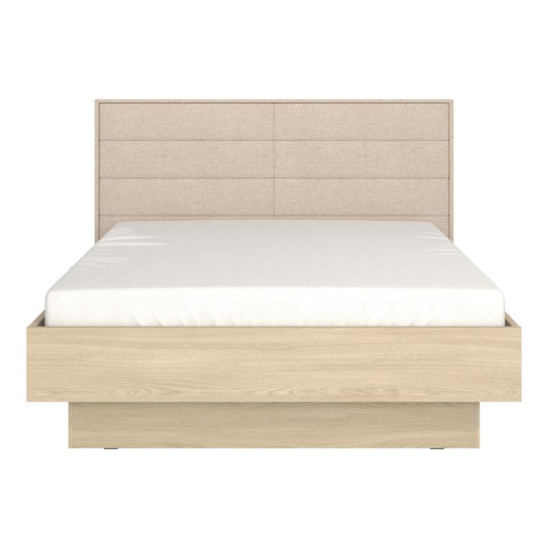 ΔΙΠΛΟ ΚΡΕΒΑΤΙ ARBELA 160 MD LIGHT PORT OAK ΧΡΩΜΑ ΜΕ ΜΠΕΖ ΥΦΑΣΜΑ 178x213x115εκ ΔΙΠΛΟ ΚΡΕΒΑΤΙ ARBELA 160 MD LIGHT PORT OAK ΧΡΩΜΑ ΜΕ ΜΠΕΖ ΥΦΑΣΜΑ 178x213x115εκ