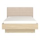 ΔΙΠΛΟ ΚΡΕΒΑΤΙ ARBELA 160 MD LIGHT PORT OAK ΧΡΩΜΑ ΜΕ ΜΠΕΖ ΥΦΑΣΜΑ 178x213x115εκ ΔΙΠΛΟ ΚΡΕΒΑΤΙ ARBELA 160 MD LIGHT PORT OAK ΧΡΩΜΑ ΜΕ ΜΠΕΖ ΥΦΑΣΜΑ 178x213x115εκ