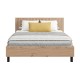 ΔΙΠΛΟ ΚΡΕΒΑΤΙ AVIGNON 180 ARTISAN OAK-ΜΑΥΡΟ ΧΡΩΜΑ 193x211x102εκ ΔΙΠΛΟ ΚΡΕΒΑΤΙ AVIGNON 180 ARTISAN OAK-ΜΑΥΡΟ ΧΡΩΜΑ 193x211x102εκ