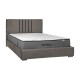 ΔΙΠΛΟ ΚΡΕΒΑΤΙ Fylliana Alessio TAUPE ΧΡΩΜΑ ΥΦΑΣΜΑΤΟΣ 175x214x115εκ (160x200)