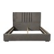 ΔΙΠΛΟ ΚΡΕΒΑΤΙ Fylliana Alessio TAUPE ΧΡΩΜΑ ΥΦΑΣΜΑΤΟΣ 175x214x115εκ (160x200)