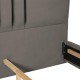 ΔΙΠΛΟ ΚΡΕΒΑΤΙ Fylliana Alessio TAUPE ΧΡΩΜΑ ΥΦΑΣΜΑΤΟΣ 175x214x115εκ (160x200)