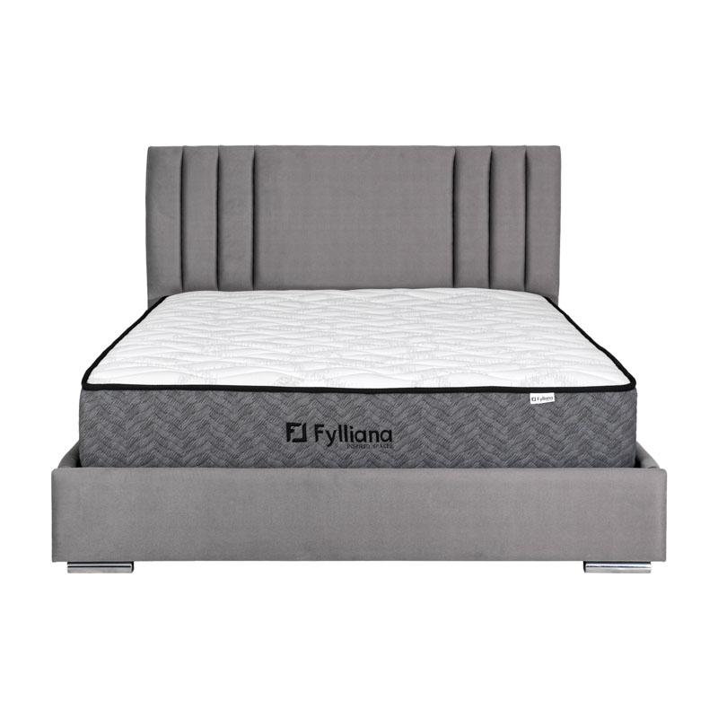 ΔΙΠΛΟ ΚΡΕΒΑΤΙ Fylliana Horizon ΓΚΡΙ ΧΡΩΜΑ 175x214x115εκ (160x200) ΔΙΠΛΟ ΚΡΕΒΑΤΙ Fylliana Horizon ΓΚΡΙ ΧΡΩΜΑ 175x214x115εκ (160x200)