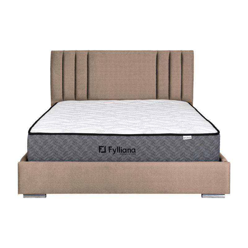 ΔΙΠΛΟ ΚΡΕΒΑΤΙ Fylliana Horizon SAND ΧΡΩΜΑ 175x214x115εκ (160x200) ΔΙΠΛΟ ΚΡΕΒΑΤΙ Fylliana Horizon SAND ΧΡΩΜΑ 175x214x115εκ (160x200)