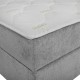ΔΙΠΛΟ ΚΡΕΒΑΤΙ Fylliana Somnus ΓΚΡΙ ΧΡΩΜΑ 160x207x110εκ