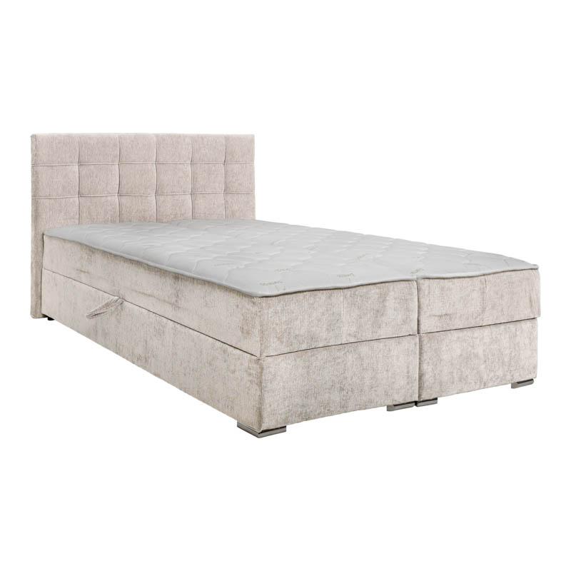 ΔΙΠΛΟ ΚΡΕΒΑΤΙ Fylliana Somnus ΚΡΕΜ ΧΡΩΜΑ 160x207x110εκ ΔΙΠΛΟ ΚΡΕΒΑΤΙ Fylliana Somnus ΚΡΕΜ ΧΡΩΜΑ 160x207x110εκ