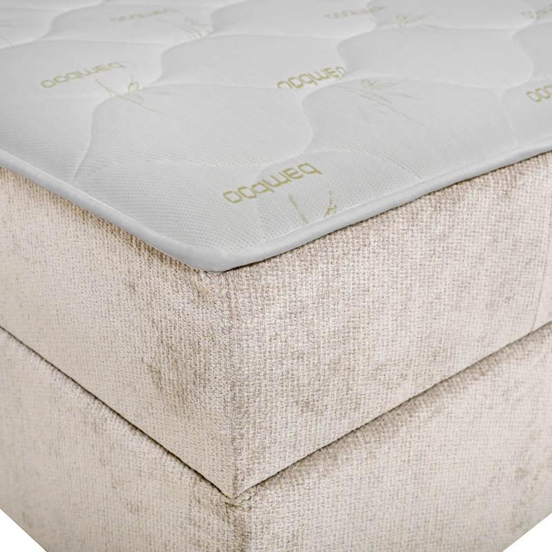 ΔΙΠΛΟ ΚΡΕΒΑΤΙ Fylliana Somnus ΚΡΕΜ ΧΡΩΜΑ 160x207x110εκ ΔΙΠΛΟ ΚΡΕΒΑΤΙ Fylliana Somnus ΚΡΕΜ ΧΡΩΜΑ 160x207x110εκ