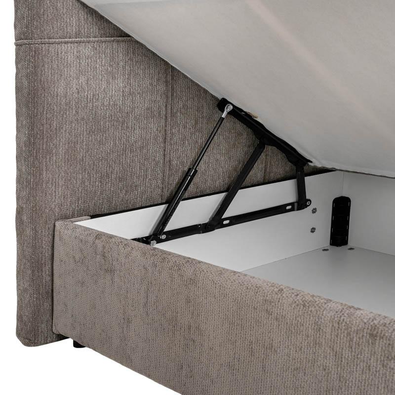 ΔΙΠΛΟ ΚΡΕΒΑΤΙ Fylliana Somnus TAUPE ΧΡΩΜΑ 160x207x110εκ ΔΙΠΛΟ ΚΡΕΒΑΤΙ Fylliana Somnus TAUPE ΧΡΩΜΑ 160x207x110εκ