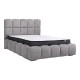 ΔΙΠΛΟ ΚΡΕΒΑΤΙ Fylliana Velora ΓΚΡΙ ΧΡΩΜΑ 185x223x125εκ (160x200) ΔΙΠΛΟ ΚΡΕΒΑΤΙ Fylliana Velora ΓΚΡΙ ΧΡΩΜΑ 185x223x125εκ (160x200)