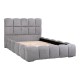 ΔΙΠΛΟ ΚΡΕΒΑΤΙ Fylliana Velora ΓΚΡΙ ΧΡΩΜΑ 185x223x125εκ (160x200) ΔΙΠΛΟ ΚΡΕΒΑΤΙ Fylliana Velora ΓΚΡΙ ΧΡΩΜΑ 185x223x125εκ (160x200)