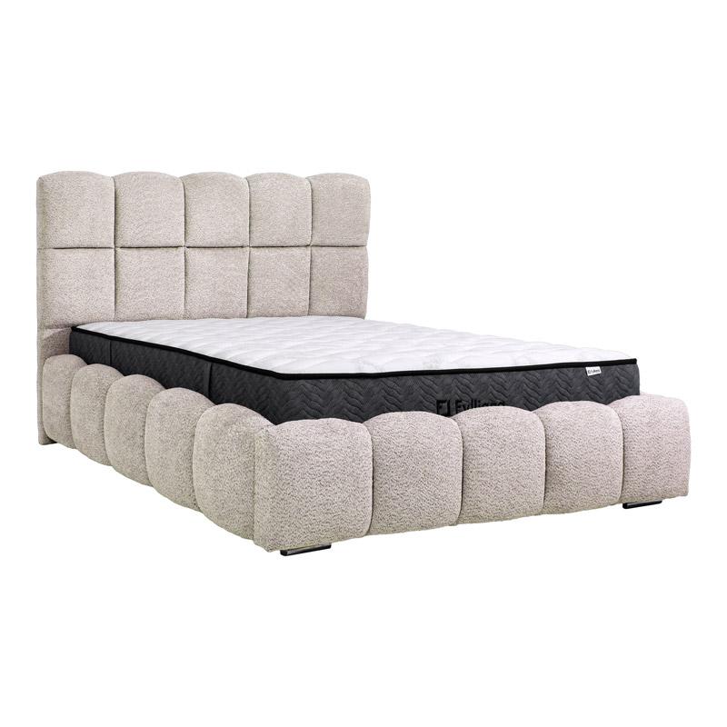 ΔΙΠΛΟ ΚΡΕΒΑΤΙ Fylliana Velora ΜΠΕΖ ΧΡΩΜΑ 185x223x125εκ (160x200) ΔΙΠΛΟ ΚΡΕΒΑΤΙ Fylliana Velora ΜΠΕΖ ΧΡΩΜΑ 185x223x125εκ (160x200)