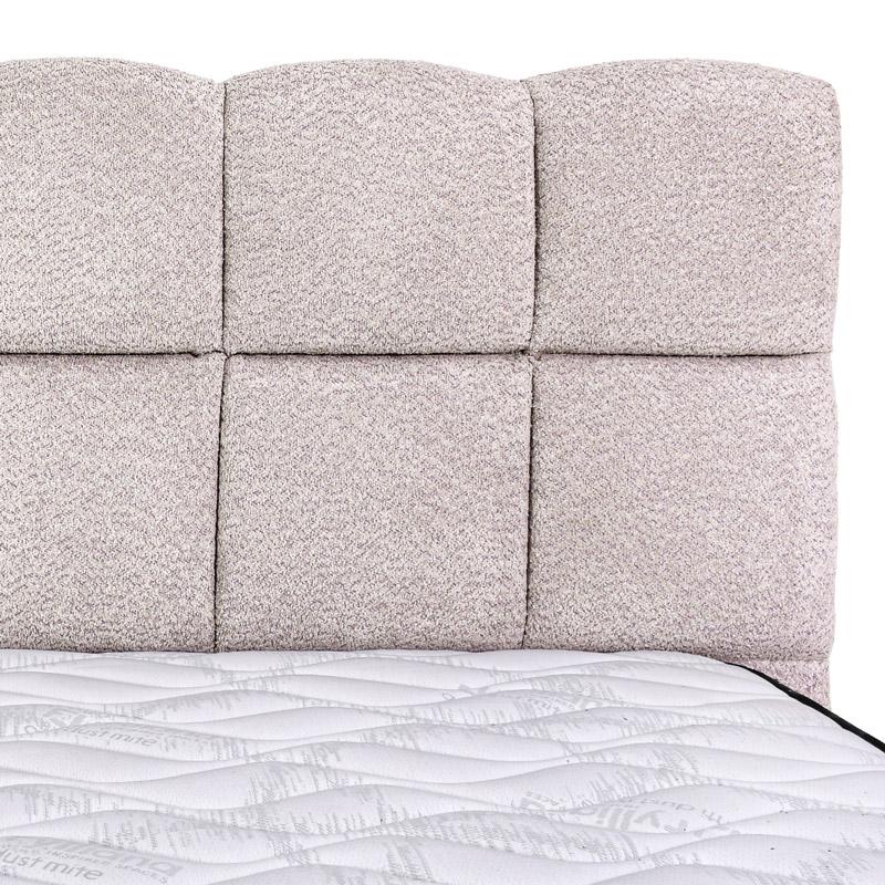ΔΙΠΛΟ ΚΡΕΒΑΤΙ Fylliana Velora ΜΠΕΖ ΧΡΩΜΑ 185x223x125εκ (160x200) ΔΙΠΛΟ ΚΡΕΒΑΤΙ Fylliana Velora ΜΠΕΖ ΧΡΩΜΑ 185x223x125εκ (160x200)