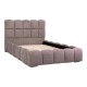 ΔΙΠΛΟ ΚΡΕΒΑΤΙ Fylliana Velora TAUPE ΧΡΩΜΑ 185x223x125εκ (160x200)