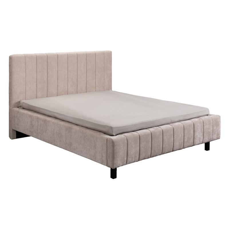 ΔΙΠΛΟ ΚΡΕΒΑΤΙ JOY ΜΠΕΖ 178x218x115εκ (160x200) ΔΙΠΛΟ ΚΡΕΒΑΤΙ JOY ΜΠΕΖ 178x218x115εκ (160x200)
