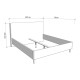 ΔΙΠΛΟ ΚΡΕΒΑΤΙ SERDICA 180 CASHMERE ΧΡΩΜΑ ΜΕ ΜΠΕΖ ΥΦΑΣΜΑ 211x214x115εκ ΔΙΠΛΟ ΚΡΕΒΑΤΙ SERDICA 180 CASHMERE ΧΡΩΜΑ ΜΕ ΜΠΕΖ ΥΦΑΣΜΑ 211x214x115εκ