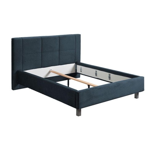 ΔΙΠΛΟ ΚΡΕΒΑΤΙ UNO CUBE NAVY BLUE ΧΡΩΜΑ 194x217x115εκ