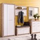ΕΠΙΠΛΟ ΧΟΛ Astor P2 Grey Oak-Λευκή Λάκα 73*35*194.5