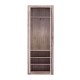 ΕΠΙΠΛΟ ΧΟΛ Astor P2 Grey Oak-Λευκή Λάκα 73*35*194.5