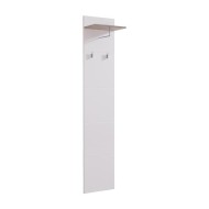 ΕΠΙΠΛΟ ΧΟΛ Beny CIV 390 GREY OAK-ΛΕΥΚΗ ΛΑΚΑ 39x25,5x190εκ