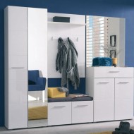 ΕΠΙΠΛΟ ΧΟΛ Beny CIV 760 ΛΕΥΚΟ-ΛΕΥΚΗ ΛΑΚΑ 76x25,5x114εκ