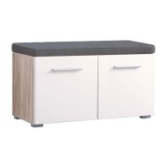 ΕΠΙΠΛΟ ΧΟΛ Beny ΚΟΜ 760 GREY OAK-ΛΕΥΚΗ ΛΑΚΑ 79x35x45εκ