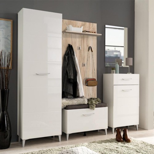 ΕΠΙΠΛΟ ΧΟΛ COMO CIV GREY OAK 67x19,5x137εκ