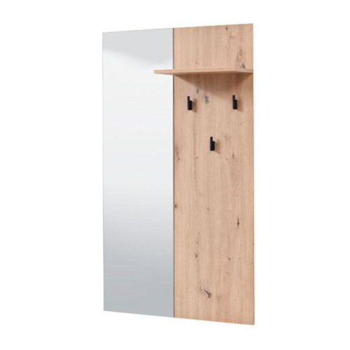 ΕΠΙΠΛΟ ΧΟΛ SARDINIA OG GIV ARTISAN OAK / ΜΑΥΡΟ 79x19,5x132,5εκ