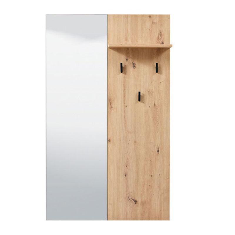 ΕΠΙΠΛΟ ΧΟΛ SARDINIA OG GIV ARTISAN OAK / ΜΑΥΡΟ 79x19,5x132,5εκ