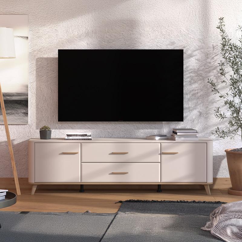 ΕΠΙΠΛΟ ΤΗΛΕΟΡΑΣΗΣ DARWEN 180 3K2F2V CASHMERE/ARTISAN OAK/CASHMERE MATT FOIL 180x40x53εκ ΕΠΙΠΛΟ ΤΗΛΕΟΡΑΣΗΣ DARWEN 180 3K2F2V CASHMERE/ARTISAN OAK/CASHMERE MATT FOIL 180x40x53εκ