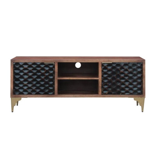 ΕΠΙΠΛΟ ΤΗΛΕΟΡΑΣΗΣ Fylliana Amrita ΚΑΦΕ ΧΡΩΜΑ 140x40x55εκ